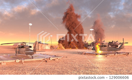 Military camp 129006606