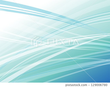 Blue-green gradient abstract background material Blue-green gradient abstract background material 129006780