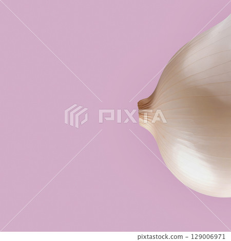 White Onion head 129006971