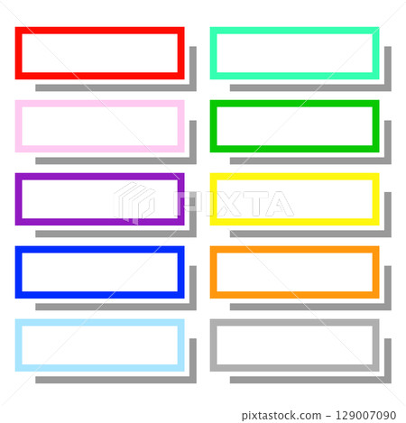Layout frame material set Vivid color B 129007090