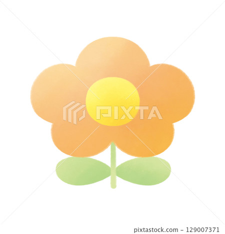 柔和色彩的花卉插圖 柔和色彩的花卉插圖 129007371