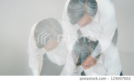 銀髮族 老人 年老 129007602