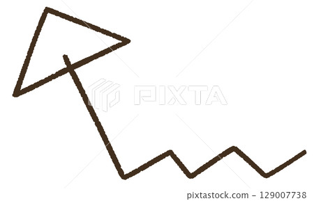 simple arrow illustration simple arrow illustration 129007738