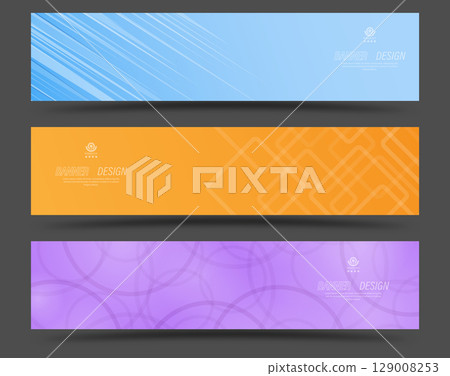 Banner layout for websites, web design and creative ideas Banner layout for websites, web design and creative ideas 129008253
