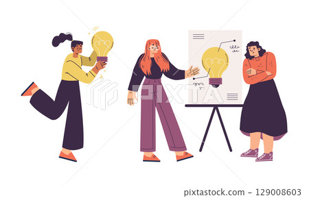 Engaging in Creative Collaboration How Teamwork and Innovative Ideas Come to Life 129008603