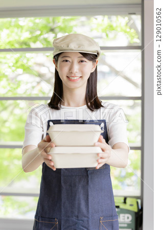 Lunch, bento, takeout 129010562