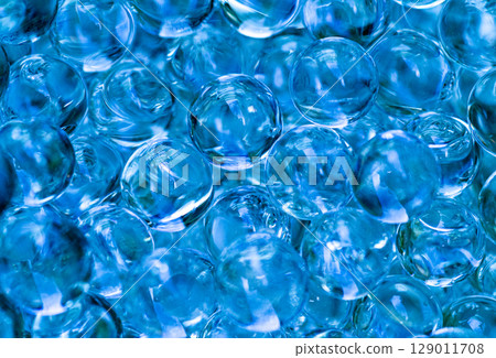 A background made of soft gel-like spheres 129011708