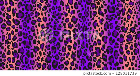 Purple leopard y2k animal print pattern 129011739