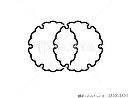 Different snowflake pattern Different snowflake pattern 129011894