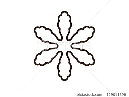 Dark Spring Breeze and Snow 129011896