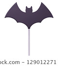 Halloween bat candy lollipop 129012271