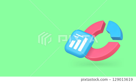 Business financial analyzing accounting stock trade investment copy space banner 129013619