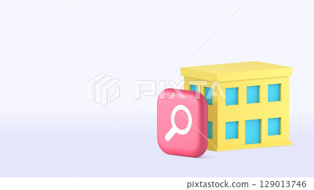Real estate city building searching guide map navigation copy space banner template Real estate city building searching guide map navigation copy space banner template 129013746