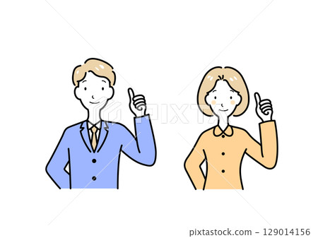 Good sign men and women 129014156