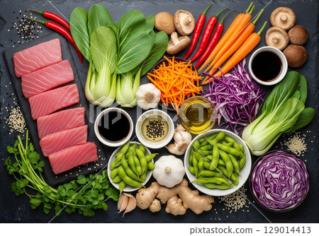 healthy food for cooking 129014413