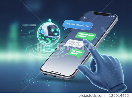 composite image of hand pointing 129014453