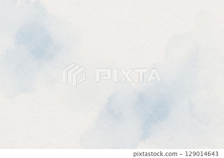 淺藍色水彩背景 淺藍色水彩背景 129014643