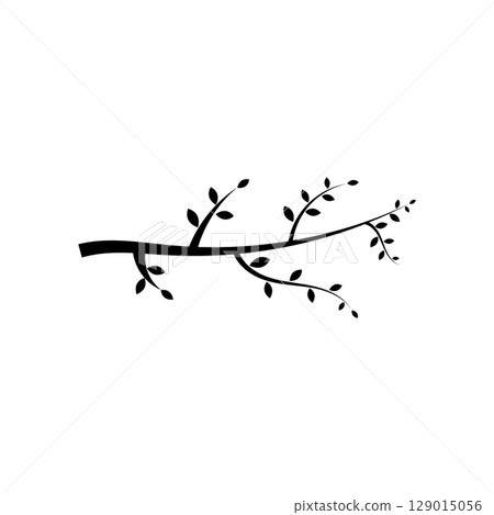tree branch vector ilustration design template tree branch vector ilustration design template 129015056