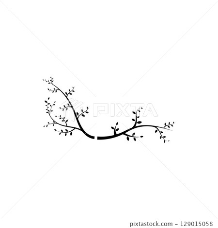 tree branch vector ilustration design template 129015058
