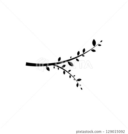 tree branch vector ilustration design template 129015092
