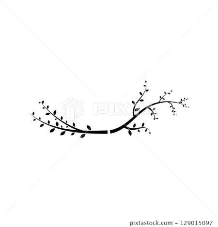 tree branch vector ilustration design template tree branch vector ilustration design template 129015097