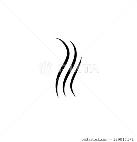 hair wave logo icon vector illustration 129015171