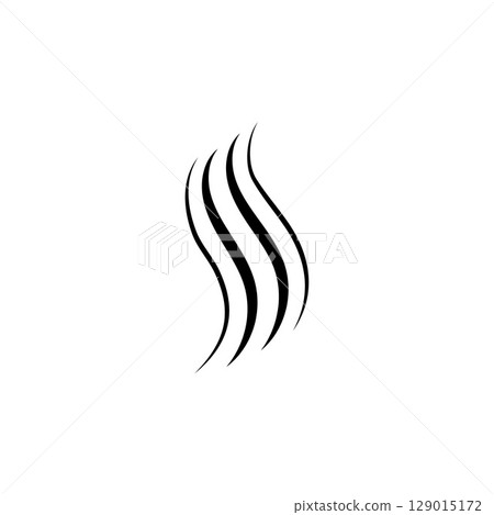 hair wave logo icon vector illustration 129015172