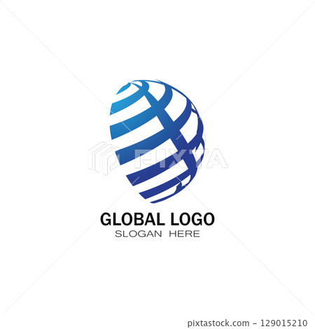Global Logo Vector Art Icons and Graphics Global Logo Vector Art Icons and Graphics 129015210