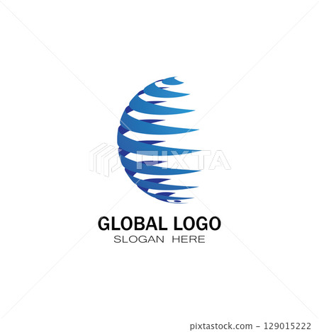 Global Logo Vector Art  Icons  and Graphics 129015222
