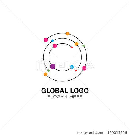 Global Logo Vector Art Icons and Graphics Global Logo Vector Art Icons and Graphics 129015226