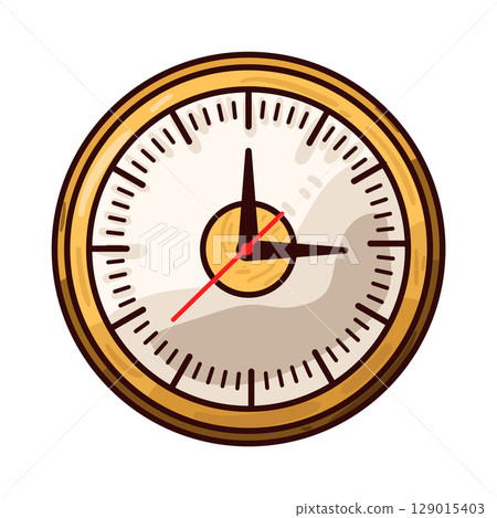 illustration of clock 129015403
