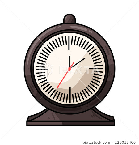 illustration of clock illustration of clock 129015406