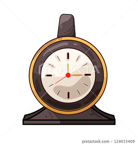 illustration of clock 129015409