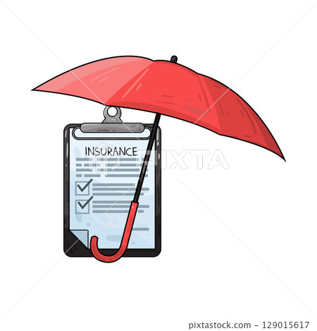 illustration of insurance policy 129015617