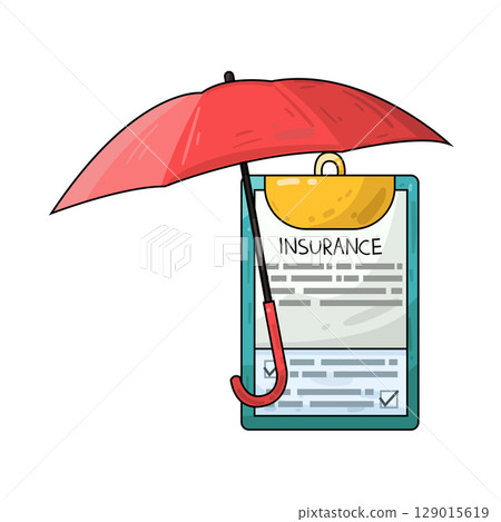 illustration of insurance policy 129015619