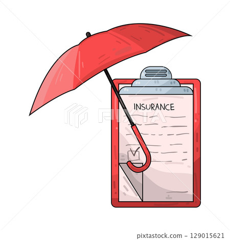 illustration of insurance policy 129015621