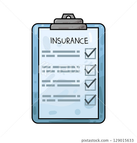 illustration of insurance policy 129015633