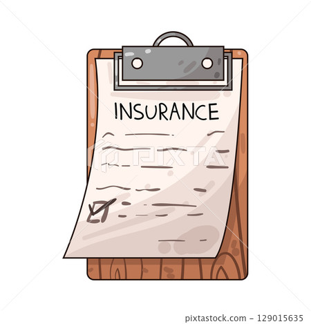illustration of insurance policy 129015635