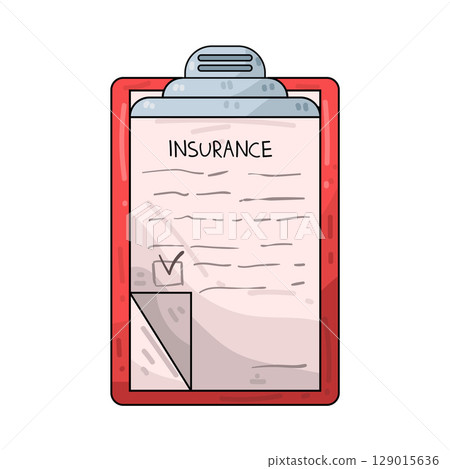 illustration of insurance policy 129015636