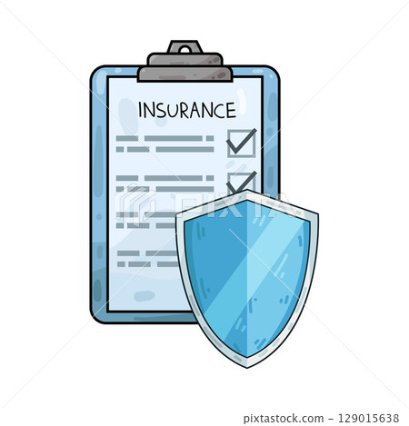 illustration of insurance policy 129015638