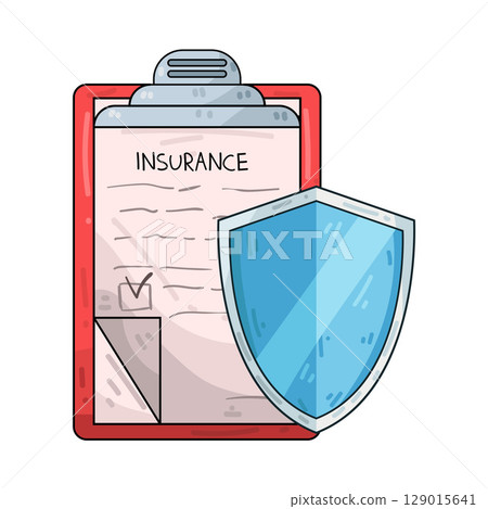 illustration of insurance policy 129015641