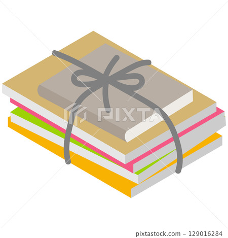 不需要的物品、雜誌、堆、處置、清潔、組織、整理、總結、清理、向量插圖 129016284