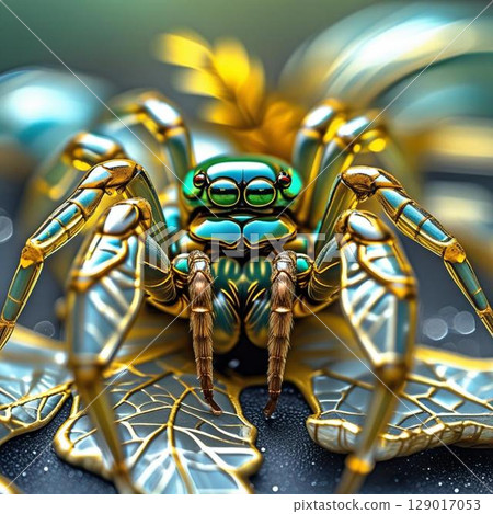 金色閃亮蜘蛛 金色閃亮蜘蛛 129017053