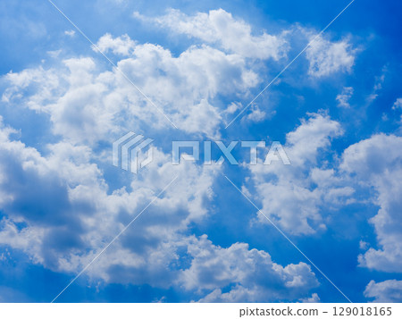 Blue Sky White Cloud 129018165