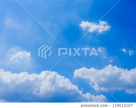 Blue Sky White Cloud Blue Sky White Cloud 129018167