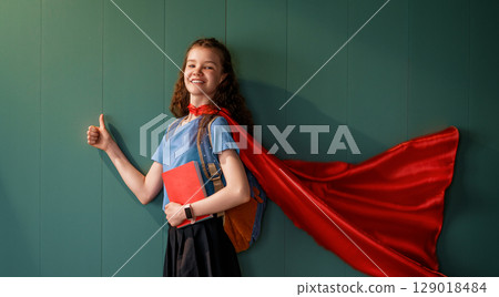 A superhero student 129018484