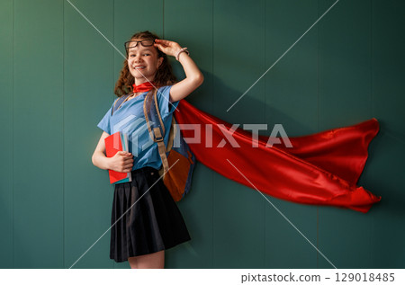 A superhero student 129018485