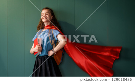 A superhero student 129018486