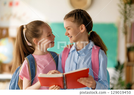 Children are learning in the class 129019450