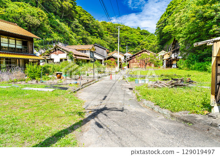 【世界遺產：石見銀山遺址及其文化景觀】島根縣大田市沖泊村初夏風景1 129019497